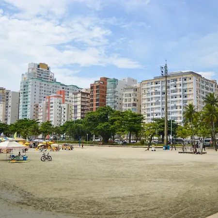 Lindo Apartamento Compacto Na Quadra Da Praia Santos  Exterior photo