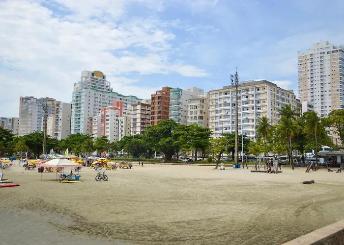 Lindo Apartamento Compacto Na Quadra Da Praia